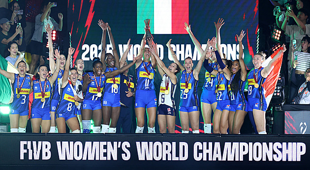 Nadvláda italských volejbalistek trvá, triumfovaly i na mistrovství světa