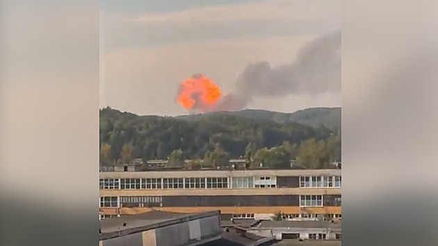 Vilniusem otřásly silné exploze, vybuchly vagony se zkapalněným plynem