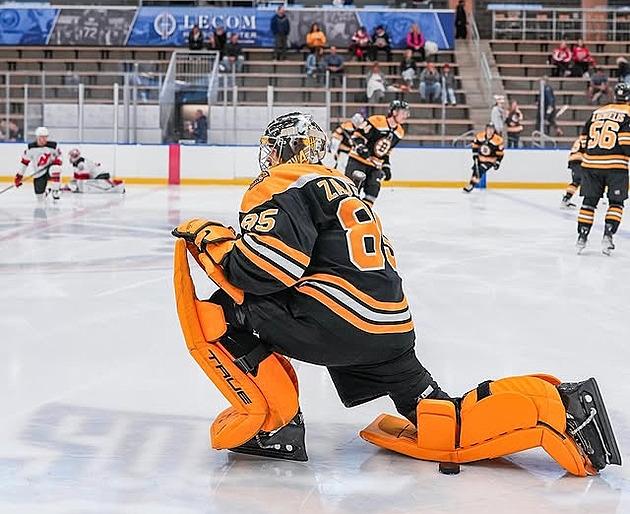 Zajíček učaroval Boston. Líbily se betony i výkon: Chytal úžasně, chválil ho trenér