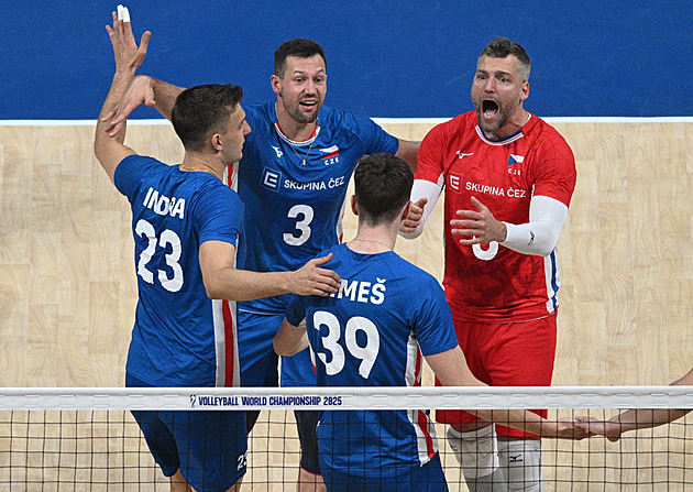 Historický úspěch tuzemského volejbalu! Češi si na MS zahrají čtvrtfinále