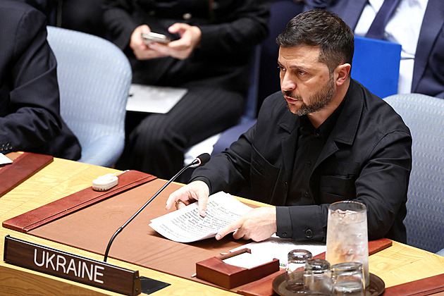 Bez Číny je Rusko ničím, řekl Zelenskyj. Putin chce podle něho pokračovat ve válce