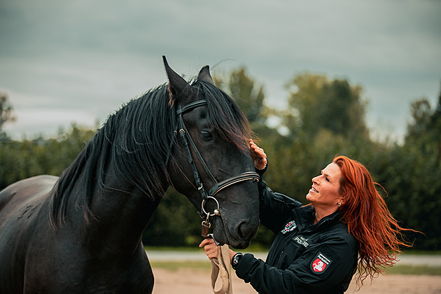Jméno pro nového koně pardubických strážníků vyberou lidé, má to ale háček