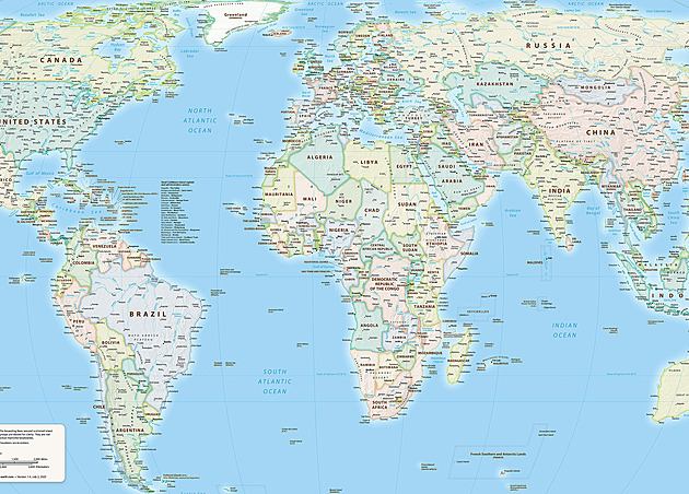 OSN rozhoduje, zda překreslí mapu světa. Na změnu tlačí hlavně ublížená Afrika
