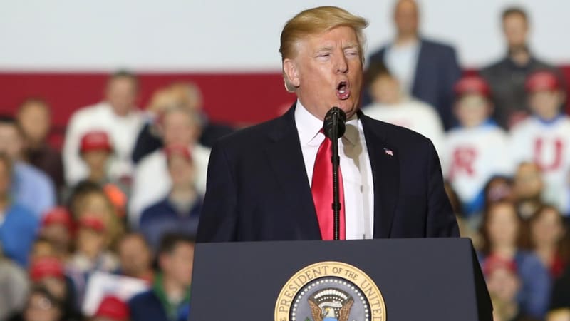 Místo Nového Mexika chce Novou Ameriku. Trump předvedl další krasojízdu na sociálních sítích