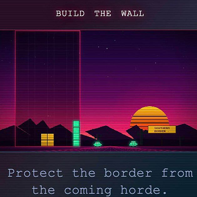 Postav zeď. Bílý dům odstranil z webu provokativní hru, Tetris hrozil žalobou