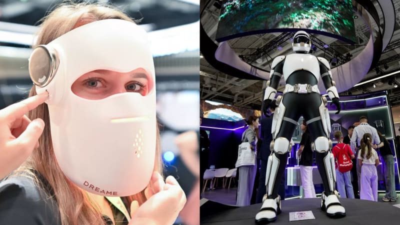 Útok robotů i pohled do budoucnosti iPhonů. Veletrh v Berlíně ukázal také čínskou dominanci