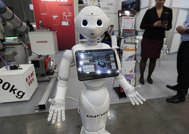 Strojírenský veletrh ukáže humanoidní roboty, návštěvníci potrápí mozkové závity