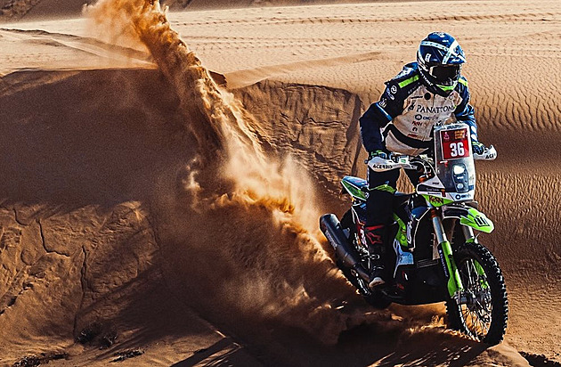Marockého strašáka Pabiška zvládl. Nervy jsou šílené, přiznal. Teď vyhlíží další Dakar