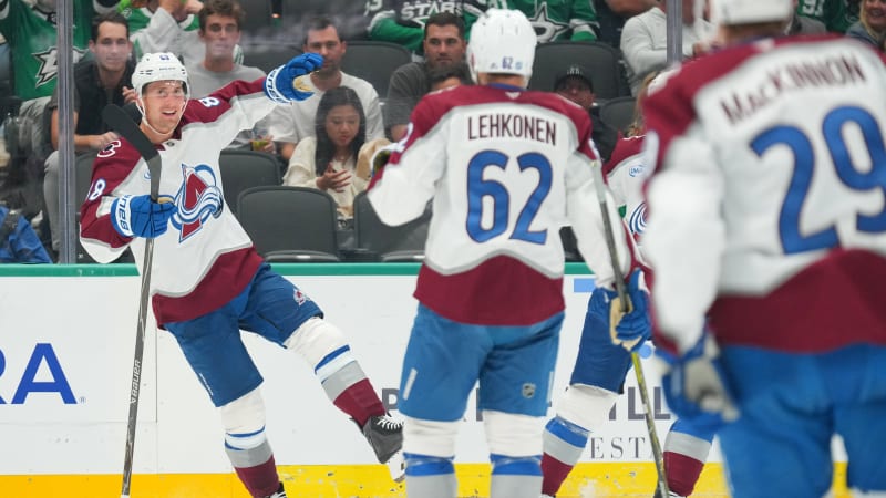 Češi řádili v NHL. Skvělý Nečas zařídil výhru Colorada, Jiříček slaví svůj první gól