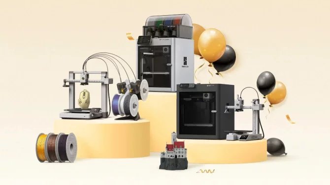 Bambu Lab rozjel Black Friday: Na 3D tiskárně ušetříte až 350 eur, při větším odběru filamentů pak až 47 %